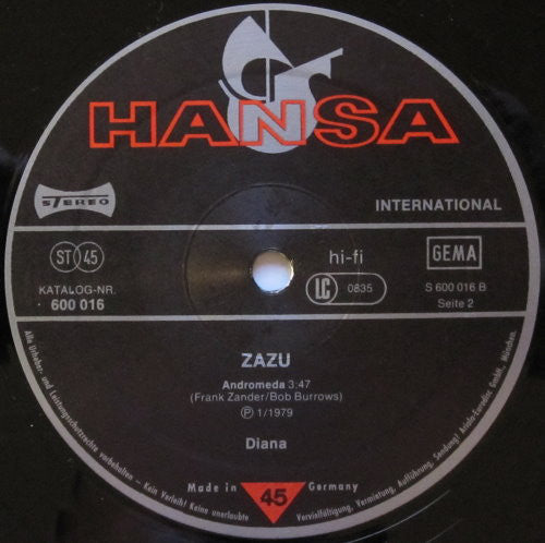 Zazu : Captain Starlight (12", Ltd)