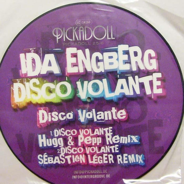 Ida Engberg : Disco Volante (12", Ltd, Pic)