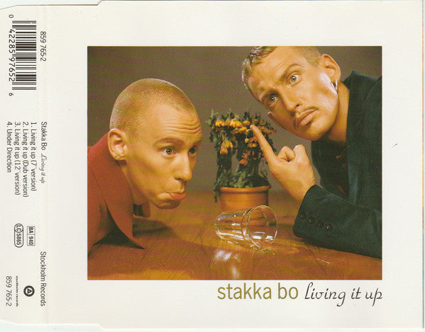Stakka Bo : Living It Up (CD, Maxi)