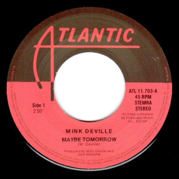 Mink DeVille : Maybe Tomorrow (7", EP)