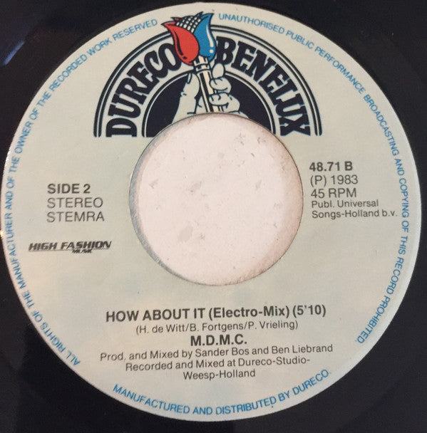 M.D.M.C. : How About It (7")