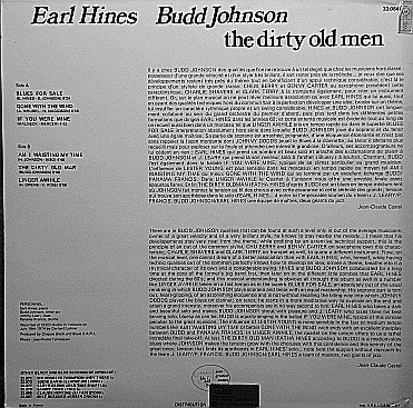 Earl Hines / Budd Johnson : The Dirty Old Men (LP)