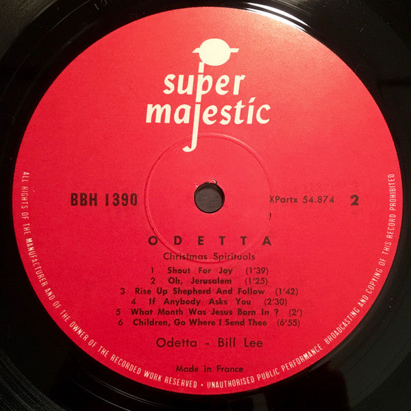 Odetta : Spirituals For Christmas (LP)