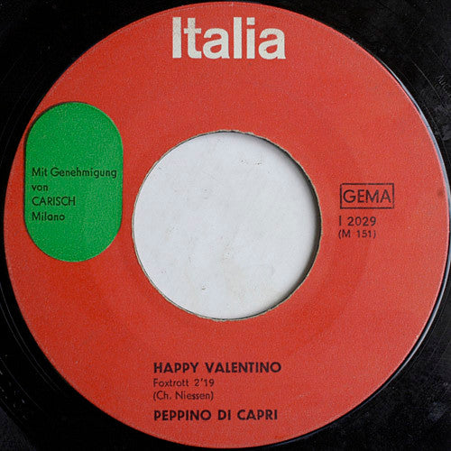 Peppino Di Capri : Melancholie (7", Single, Mono)
