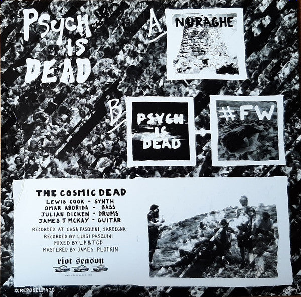 The Cosmic Dead : Psych Is Dead (LP, Album, Ltd, Whi)