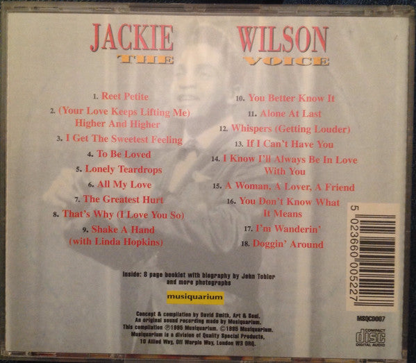 Jackie Wilson : The Voice (CD, Comp)
