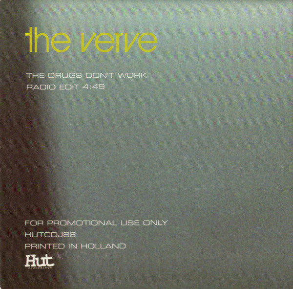 The Verve : The Drugs Don't Work (CD, Single, Promo)
