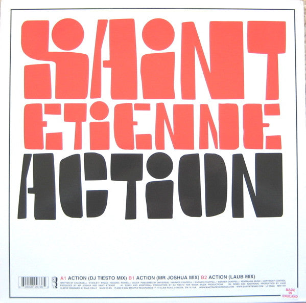 Saint Etienne : Action (12")
