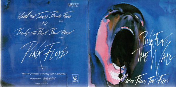 Pink Floyd : The Wall (Music From The Film) (7", Single, Sol)