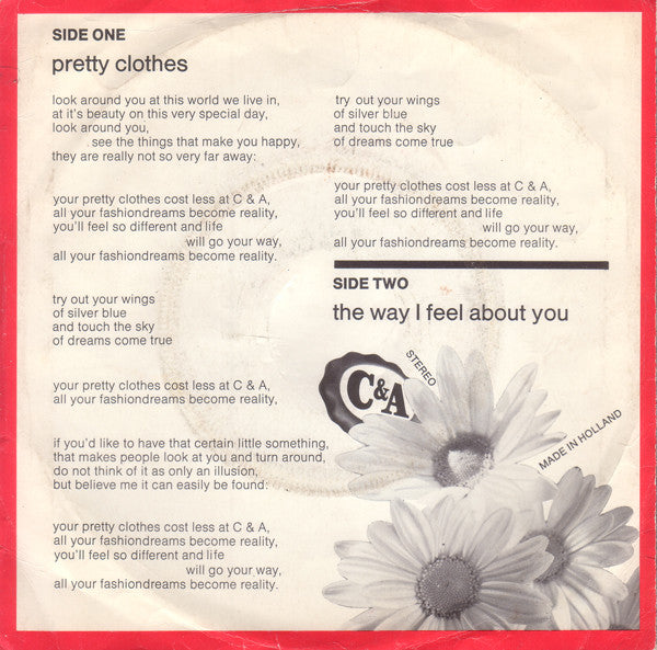 Sandy Coast : Pretty Clothes (7", Single)