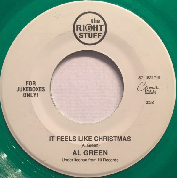 Al Green : I'll Be Home For Christmas (7", Jukebox, Gre)