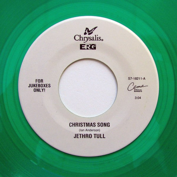 Jethro Tull : Christmas Song / Skating Away On The Thin Ice Of A New Day (7", Jukebox, Gre)