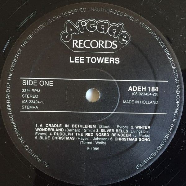 Lee Towers : Merry Christmas (LP, Album)