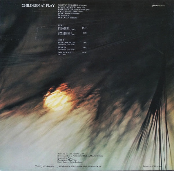 Children At Play (2), Tom van der Geld, Roger Jannotta, Larry Porter, Richard Appleman, Jamey Haddad : Children At Play (LP, Album)