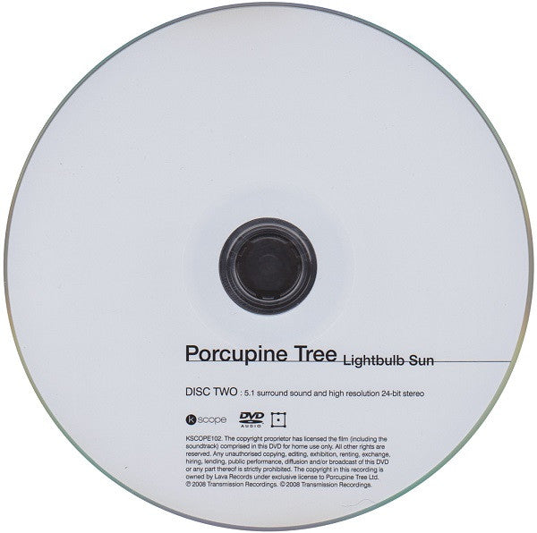 Porcupine Tree : Lightbulb Sun (CD, Album, RM + DVD-A, Multichannel + RE, S/Editio)