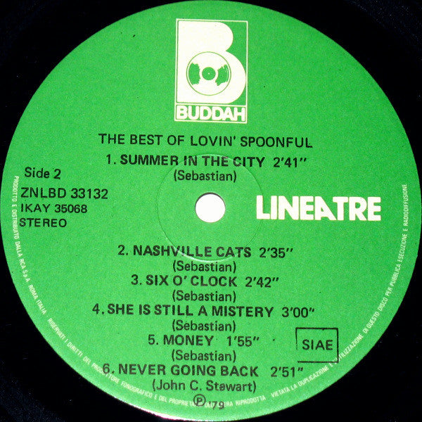 The Lovin' Spoonful : The Best Of The Lovin' Spoonful (LP, Comp)