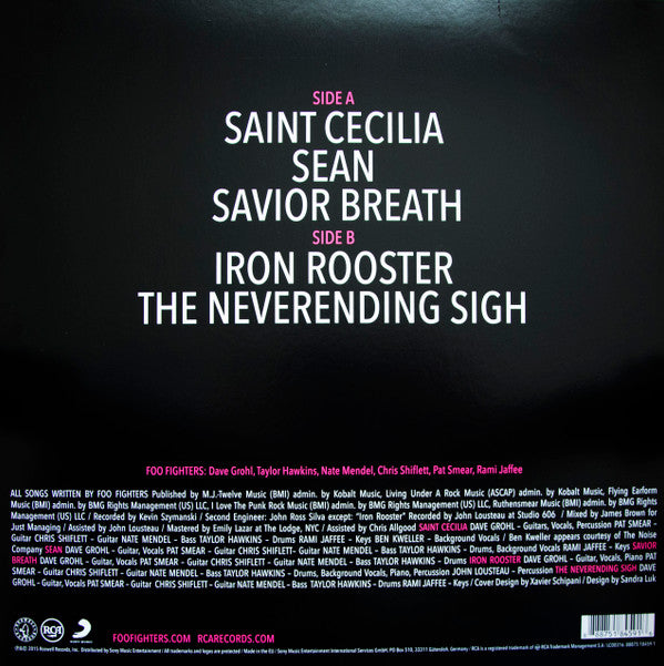 Foo Fighters : Saint Cecilia EP (12", EP)